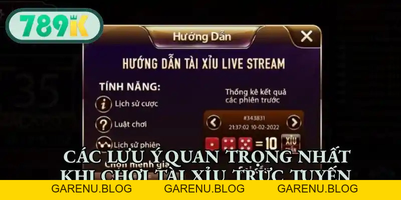 Tài Xỉu Online - Cách Chơi Và Mẹo Thắng Lớn Tại 789K